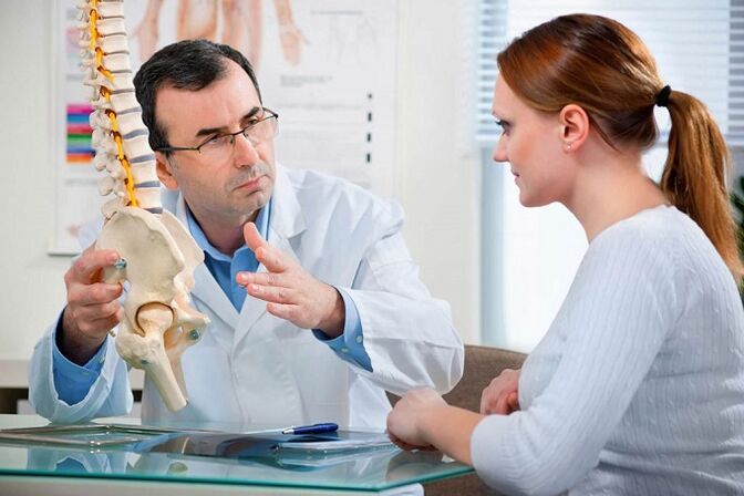 Kreipkitės į specialistą, kaip gydyti juosmens osteochondrozę