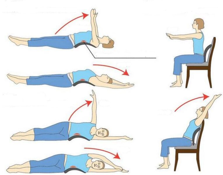 Pratimai osteochondrozei gydyti